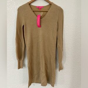 NWT Lily Pulitzer Glitter Sweater Dress